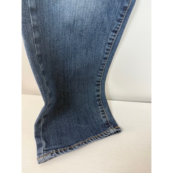 Levi's 505 Mens Jeans Blue Straight Fit‎ Button Fly Distressed Size 32x30 - Picture 15 of 16